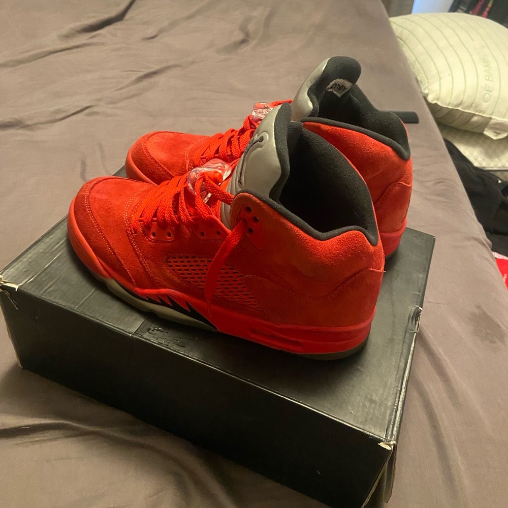 University Red Air Jordan 5 Retro size :10